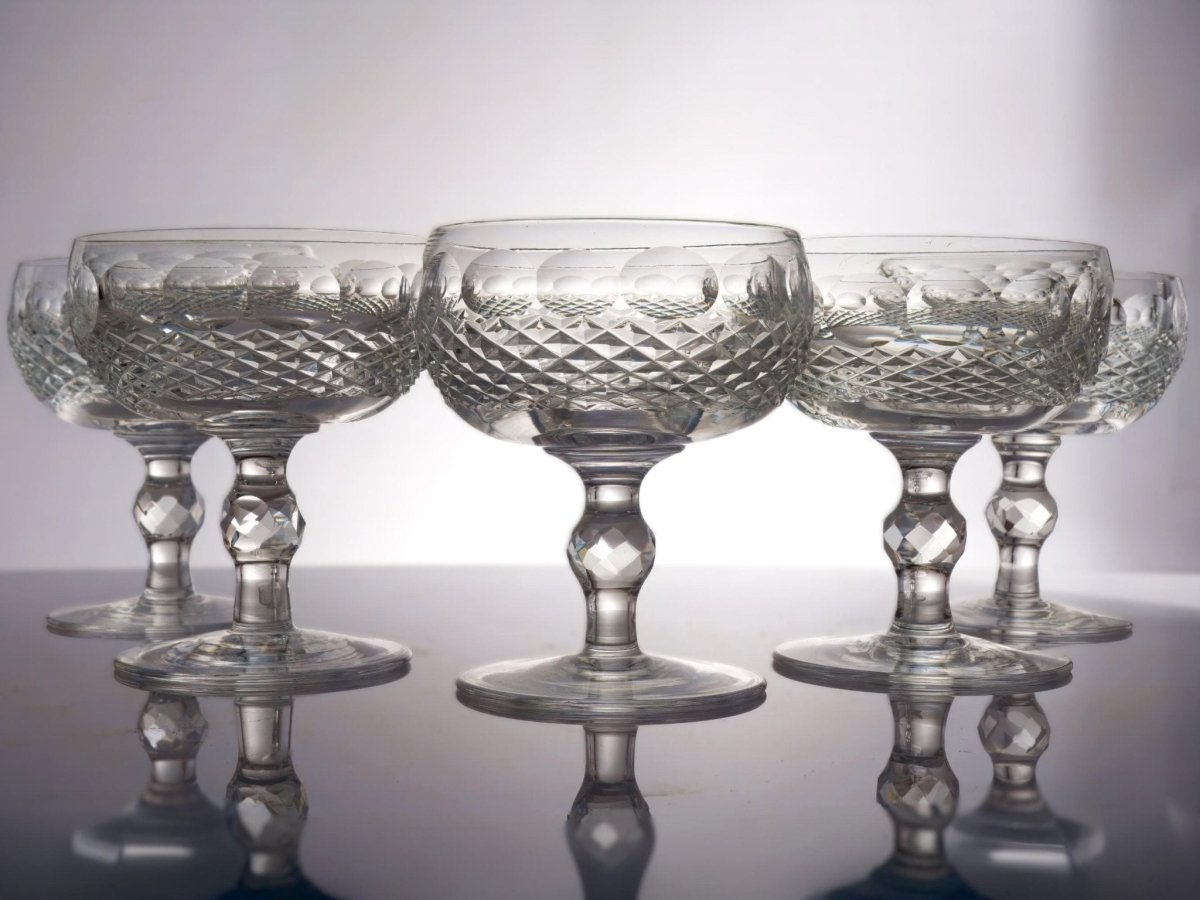 Waterford Waterford Colleen Coupe Champagne Glass (1953) (Set for 8) | Crystal - Coupe Champagne Glass ClassyTea
