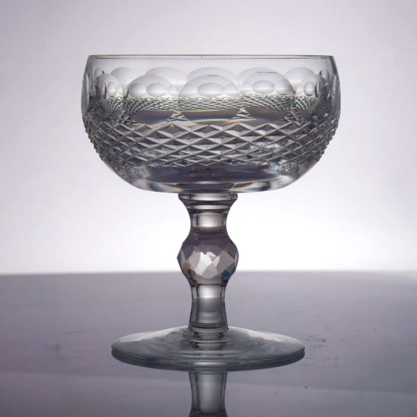 Waterford Waterford Colleen Coupe Champagne Glass (1953) (Set for 8) | Crystal - Coupe Champagne Glass ClassyTea