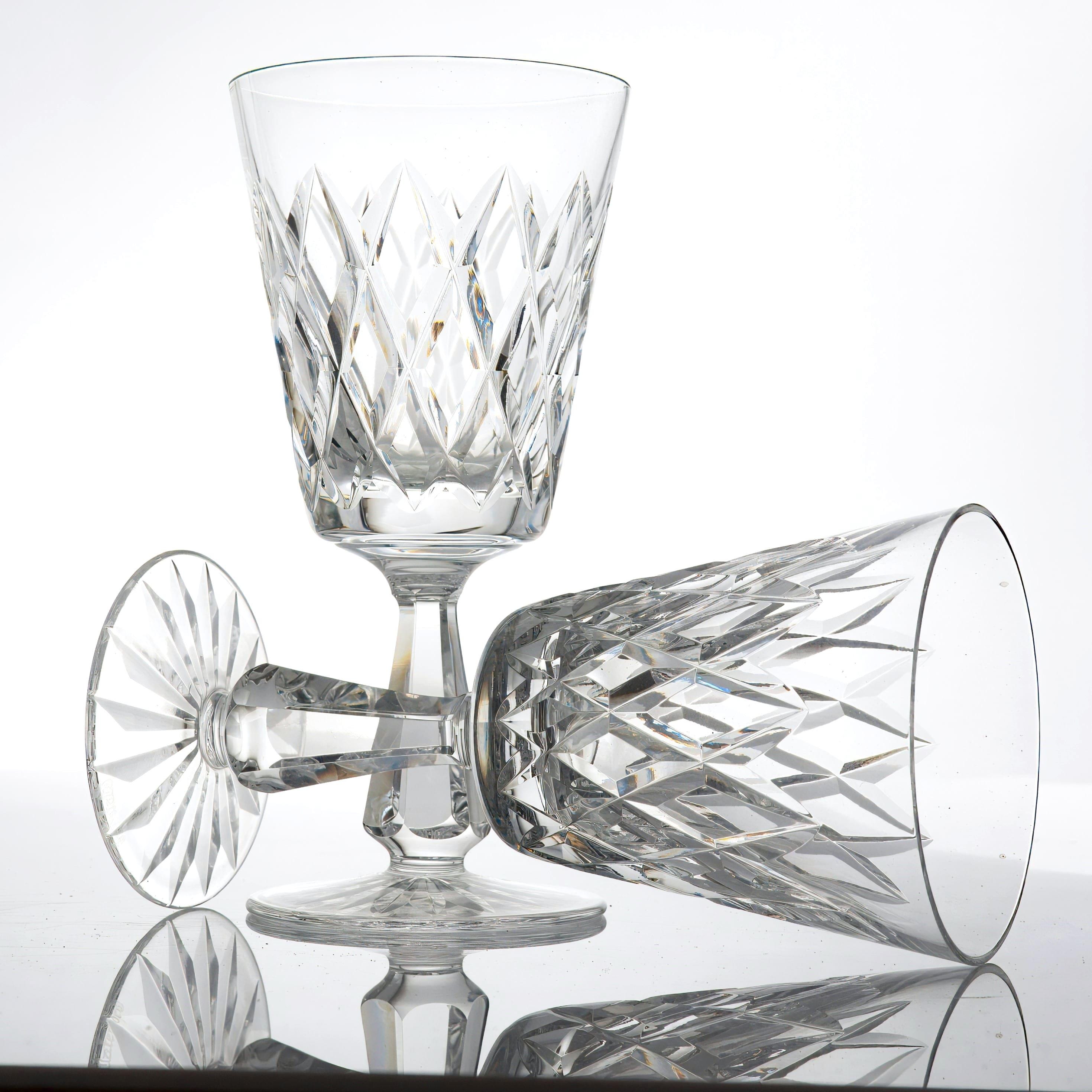 Waterford Crystal Waterford "Kinsale" Wine Glasses Set For 4 - Wine Set ClassyTea