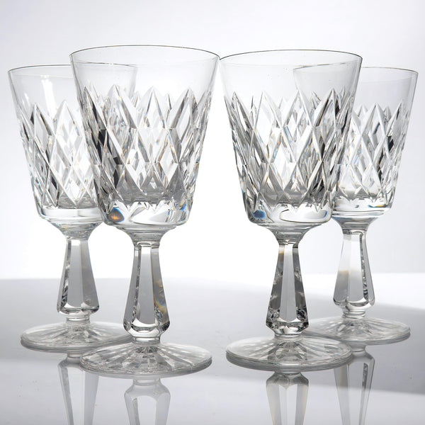 Waterford Crystal Waterford "Kinsale" Wine Glasses Set For 4 - Wine Set ClassyTea