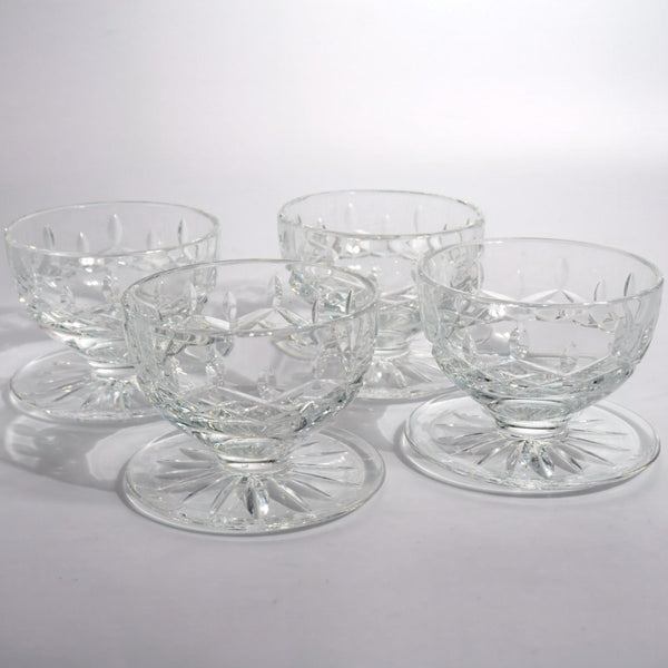 Waterford Waterford Lismore Footed Dessert Bowls For Ice Cream Bowl Snacks Bowl Fruit bowls sherbet parfait bowl gelato Gift for wife Crystal Dessert - Fruit/Dessert Bowl ClassyTea
