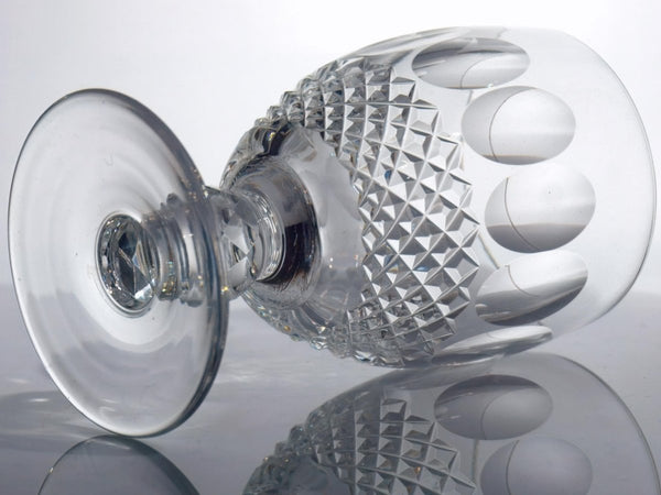 Waterford Eight (8) Waterford Colleen Water Goblet Glass Set Crystal Barware Large Iced Tea Wine Shrimp Cocktail Fruit Salad 15th Anniversary Gift - Water Goblet ClassyTea