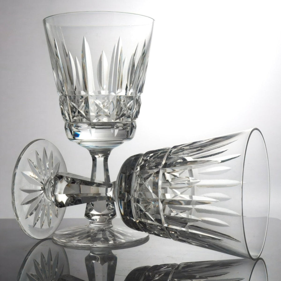 Waterford Kylemore Water Goblets (7"), Pair | Vintage Crystal