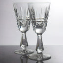 Waterford Two (2) Waterford Kylemore Sherry Glass | Small Wine Glass for Port Valentines gift for Wedding Anniversary gift for wife gift for daughter - Wine Glass ClassyTea