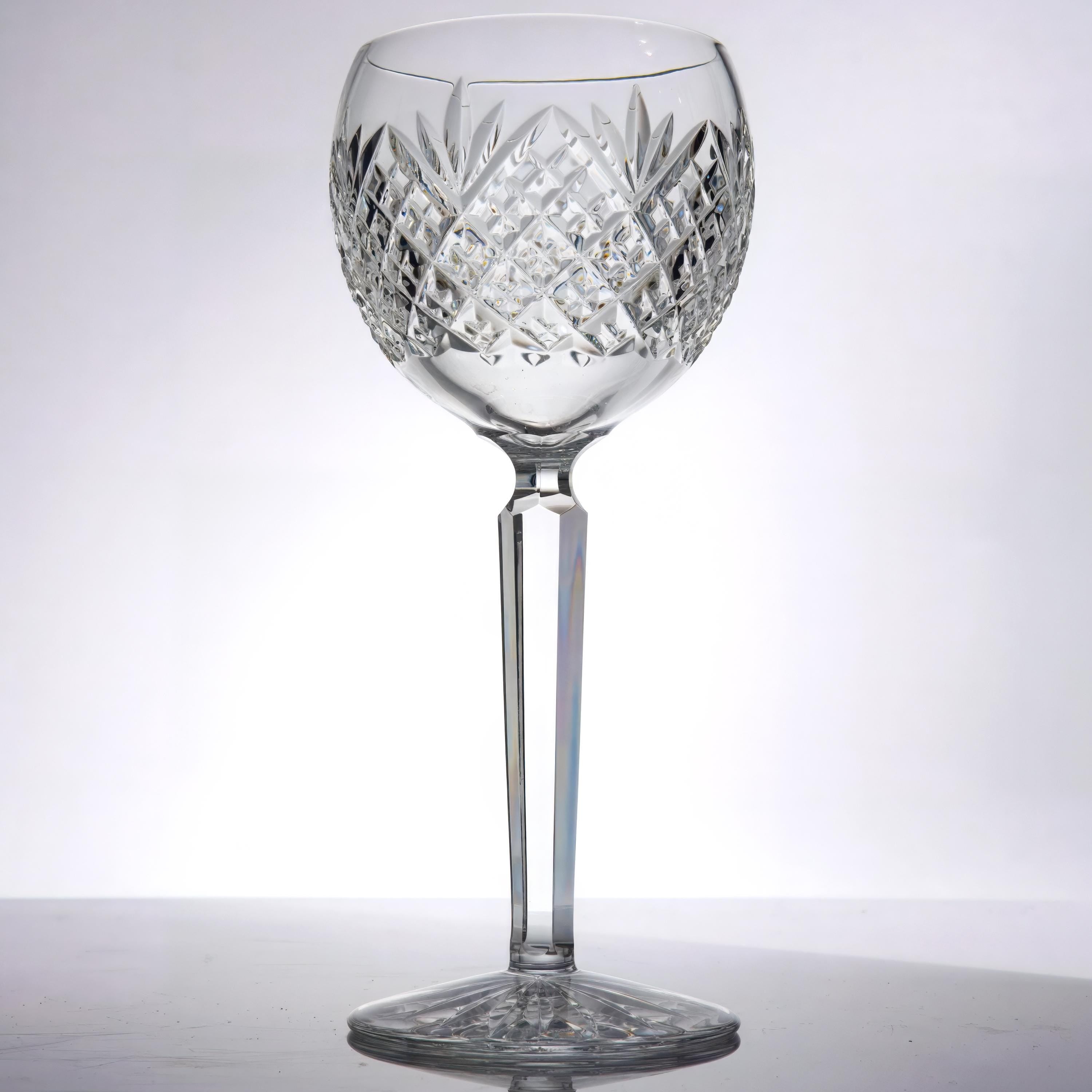 Waterford Waterford "Killarney" Hock Wine Glass Set For 8 - Wine Set ClassyTea