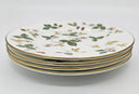 Wedgwood Set of 4 Wedgwood Wild Strawberry Bread and Butter Plates, 6" Fine Bone China, Vintage English Floral Pattern - Bread & Butter Plates ClassyTea