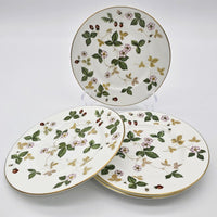 Wedgwood “Wild Strawberry” Bread & Butter Plates – Set For 4