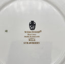 Wedgwood Set of 4 Wedgwood Wild Strawberry Bread and Butter Plates, 6" Fine Bone China, Vintage English Floral Pattern - Bread & Butter Plates ClassyTea