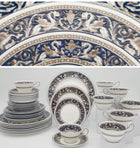 Wedgwood “Florentine Blue” China Set for 8
