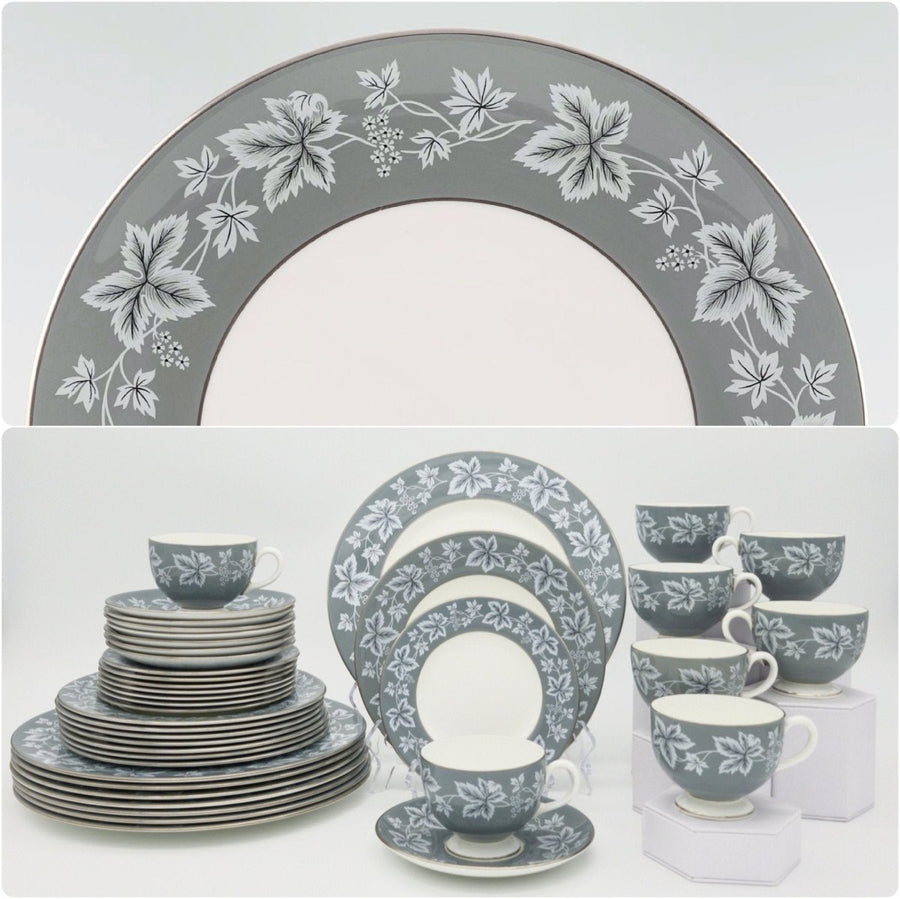 Wedgwood Moselle China Set for 8 | Vintage Bone China