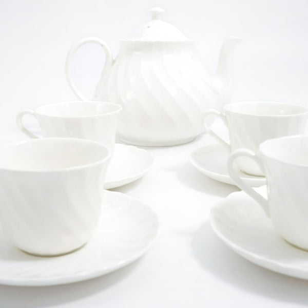 Wedgwood Wedgwood "Candlelight" Espresso Set for 4 - Coffee & Tea Sets ClassyTea