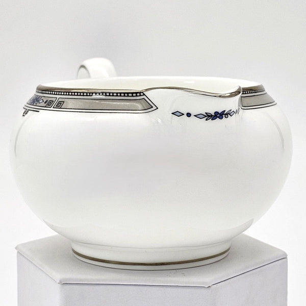 Wedgwood Wedgwood Amherst Porcelain Sugar Bowl & Creamer Set (1984 - 2012) | Bone China - Porcelain Sugar Bowl & Creamer Set ClassyTea