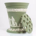Wedgwood “Jasperware Sage Green” Vase