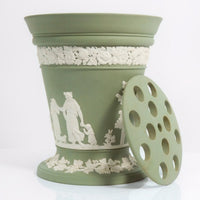 Wedgwood “Jasperware Sage Green” Vase