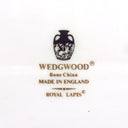 Wedgwood Wedgwood Royal Lapis Fine China Hostess Set | Royal Blue with 22kt Gold Band Vintage Dinnerware Full Wedding Gift Scalloped Platter Bowl - Serving Set ClassyTea