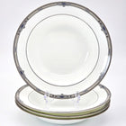 Wedgwood “Amherst” Soup Bowl Set For 4