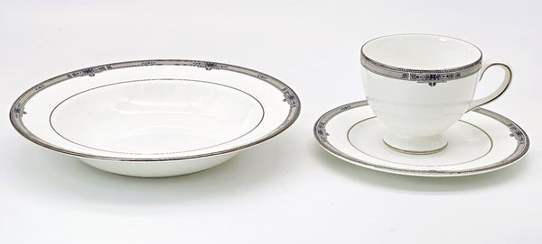 Wedgwood Wedgwood Amherst Soup Bowl (1984 - 2012) (Set for 4) | Bone China - Soup Bowl ClassyTea