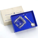 Westmorland Westmorland Milburn Rose Sterling Silver Salt Spoon (2.5"L) - Salt Spoon ClassyTea