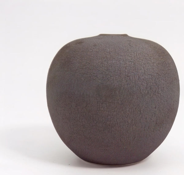 Xu Chaozong Ceramic Vase Minimalist, Signed by Artist Xu Chaozong 許朝宗 | Unique Modern Art for Contemporary Decor House Warming Gift Asian Art Japandi - Ceramic Vase ClassyTea